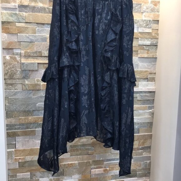 Inc Ruffled Button-Front Midi Dress - Picture 5 of 9